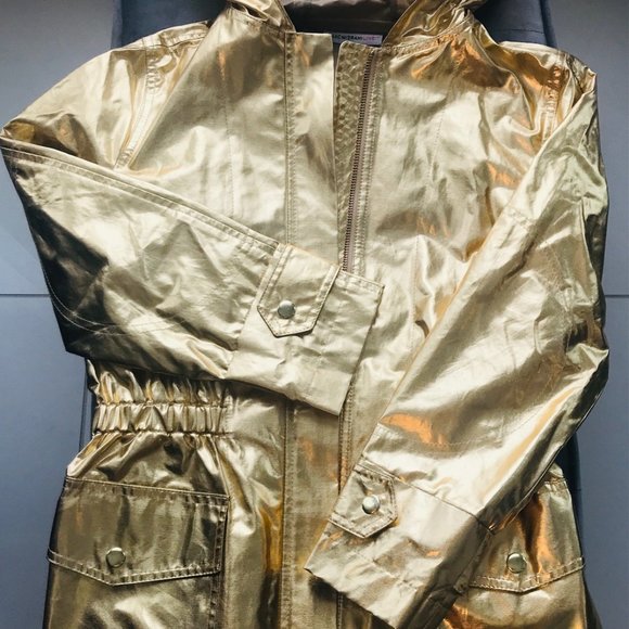 Isaac Mizrahi gold trench / raincoat for girl - Picture 4 of 7